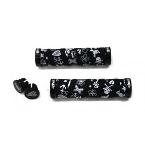 Cinelli X Mike Giant Art Design Poignées de vélo, Mixte, MPMGN, Black Velvet, Taille Unique