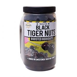 Dynamite baits Graines Boosted Hookbaits Tiger Nuts Black – 500ml