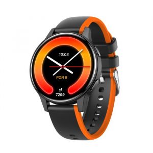 Forever IGo Watch 4 Bluetooth 46mm AMOLED Noir &Eacute;tanche IP67 Pulsom&egrave;tre Moniteur de Sommeil