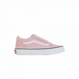 Vans Chaussures Old Skool Enfant (4-8 Ans) (powder Pink/true White) Youth Rose, Taille 32