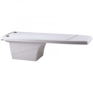 Habitat et Jardin Plongeoir flexible "Dynamic 1200" - 120 x 40 x 31.3 cm - Blanc