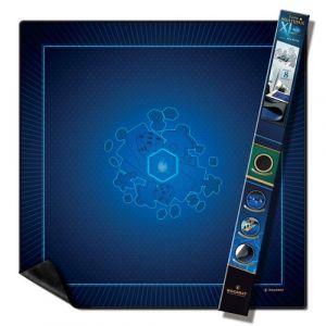 Tapis Multijeux XL Wogamat Taille 3 92 x 92 cm Bleu