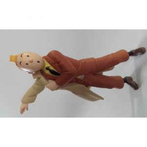Moulinsart FIGURINE PVC - TINTIN MET SON TRENCH 8,5CM
