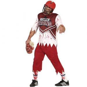 Déguisement quarterback ensanglanté homme - l - rouge - guirca 79767