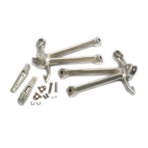 Brazoline Kit platine repose-pied moto arrière gauche GSXR 1000 07/08