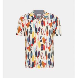 Tommy Jeans Chemise regular multicolore Blanc - Taille 2