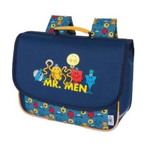 Oberthur Cartable 32 cm Mr Men Bleu - Couleur Bleu - Taille Taille unique