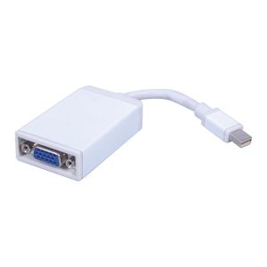 Waytex 26202 - Adaptateur Mini Display port m&acirc;le / VGA HD15 femelle