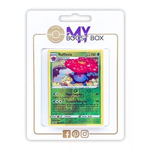 Rafflesia 3/196 Holo Reverse - Myboost X Epée et Bouclier 11 Origine Perdue - Coffret de 10 Cartes Pokémon Françaises