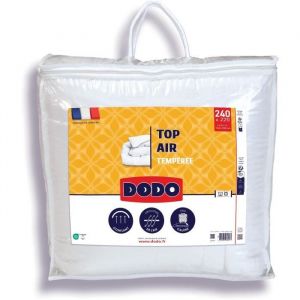 Dodo Couette tempérée - TOP AIR - 220 x 240 cm - 300G/M² - Blanc