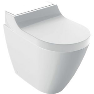 Geberit WC à poser AquaClean Tuma Comfort Sans bride Blanc/verre