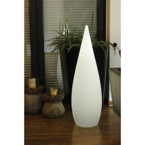 Lampadaire moderne avec changement de couleur et télécommande. Lampe moderne cône 120 cm