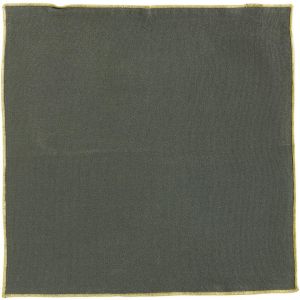 Declikdeco Serviette de table recyclée Grace Forêt 40 x 40