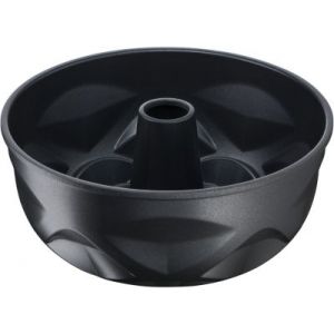 Tefal Moule à kouglof floral geometriques noir 25 cm