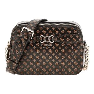 Guess ARLENA LOGO CAMERA CROSSBODY Marron - Taille UNIQUE