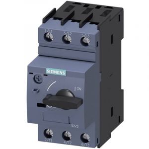 Siemens Disjoncteur 3RV2011-1DA10 &ndash; Courant r&eacute;glable : 2,2&ndash;3,2 A, Tension max. : 690 V AC, Dimensions (L&times;H&times;P) : 45&times;97&times;97 mm