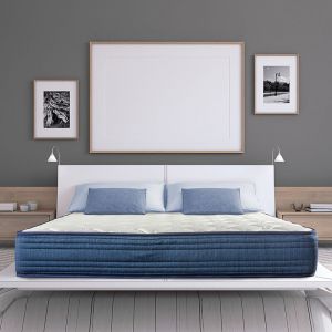 Shot LITERIE | Matelas Quinconces II 180x200 cm | Ressorts ensach&eacute;s | Soutien Ferme - Bellecour