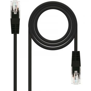 Nano cable Rj45 Cat6 Utp Cu 0,25m Noir 10.20.0400-l25-bk