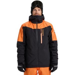 Quiksilver Veste &agrave; capuche Titano noir orange - L