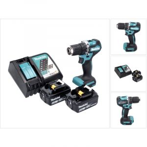 Makita DDF 487 RG Perceuse-visseuse sans fil 40Nm Brushless 18V + 2x Batteries 6,0Ah + Chargeur