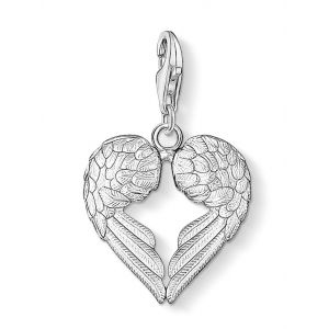 Thomas Sabo Femmes-Pendentif charm Ailes Charm Club Argent Sterling 925 0613-001-12