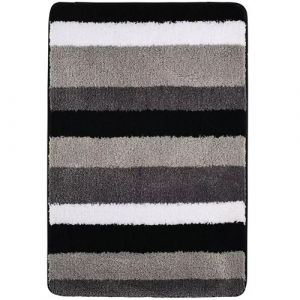 Ridder Tapis de salle de bains Carl 60 x 90 cm Gris 7102307