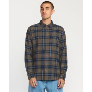 Volcom Chemise Caden Plaid - Navy - Taille XL