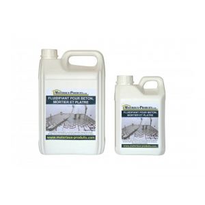 Matpro Fluidifiant pour b&eacute;ton, mortier et pl&acirc;tre - 2.4 Kg Marron