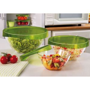 Image de Luminarc Saladier Keep'N Bowl avec couvercle (23 cm)