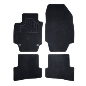 Image de Norauto Jeu Complet De Tapis Sur Mesure En Moquette Noir - 2330142