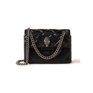 Image de Kurt Geiger Sac besace Mini Kensington X Bag en cuir Noir London