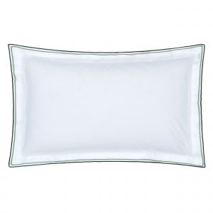 Designers Guild Taie d'oreiller en coton blanc 65x65