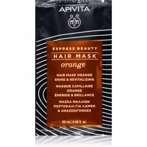 Image de Apivita Express Beauty Orange masque revitalisant cheveux 20 ml