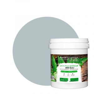 Gris Bleu-Peinture murale naturelle écologique aspect satin intérieur Natura - 1 L