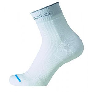 Odlo 776620 Chaussettes Blanc FR : S (Taille Fabricant : 36-38)