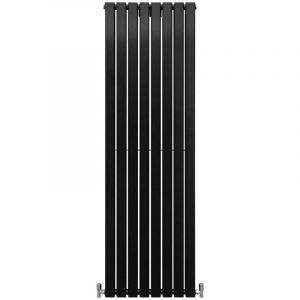 Radiateur Plat Noir Mat 180 cm x 56 cm Noir