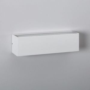 Efectoled - Applique Murale led Ext&eacute;rieure Lena 10W &Eacute;clairage Double Face Rectangulaire Blanche Blanc chaud 2700K
