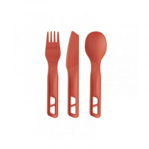 Sea to Summit Passage Cutlery Set - Couverts Orange Pack de 3