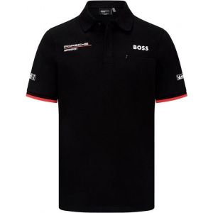Polo Manches Courtes Porsche Formule 1 Homme Noir