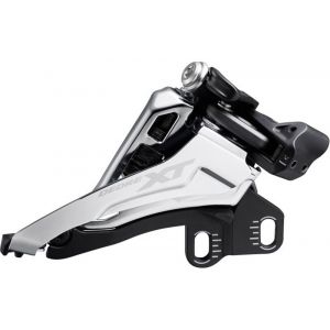 Shimano Deore XT FD-M8100 Dérailleur avant 2x12 Side Swing Low Direct Mount Front-Pull, black Dérailleurs avant VTT