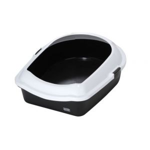 Europet Bernina Polytrans Bac toilette à rebord pour litière de chat Classic XL (43 x 56 x H 14/18.5 cm)