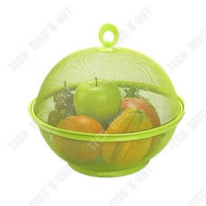 TD Ustensiles de cuisine avec couvercle assiette de fruits laver les légumes panier d'égouttage corbeille de légumes et de fruits
