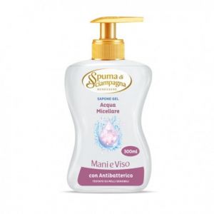 Spuma di Sciampagna Savon Gel Mains Et Visage Eau Micellaire 300 Ml