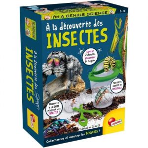 Lisciani Giochi Découverte Des Insectes - Kit Scientifique - I'm A Genius Pocket