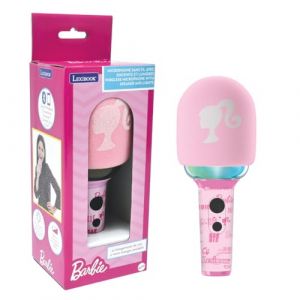 Lexibook Microphone sans fil bluetooth Karaoke Barbie