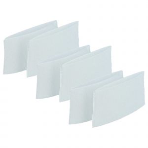 Vhbw Set 6x filtre remplacement pour Dirt Devil 2725077 pour aspirateur - Filtre de protection blanc