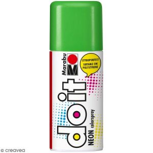 Image de Marabu Bombe de peinture - Do it Néon Colorspray - Vert Néon Fluo - 150 ml