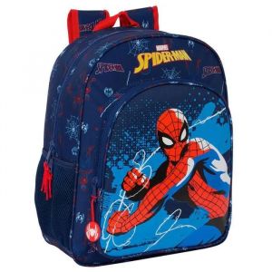 Educa Sac à dos adaptable enfant Borras Marvel Spiderman Neon