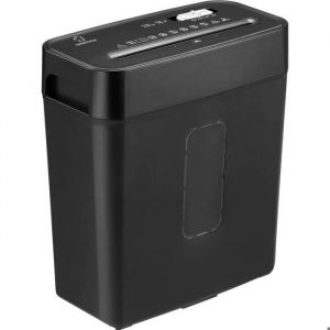 Renkforce Destructeur de papier Roline RF-6676270 coupe particules P-4 6 feuilles 12L noir