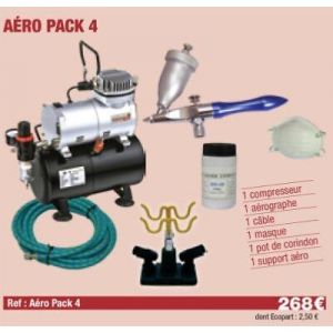 Compresseur + Sableur + Sable + masque + c ble + Support Aérographe